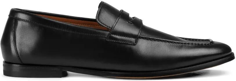 Doucal's Leren loafers Zwart