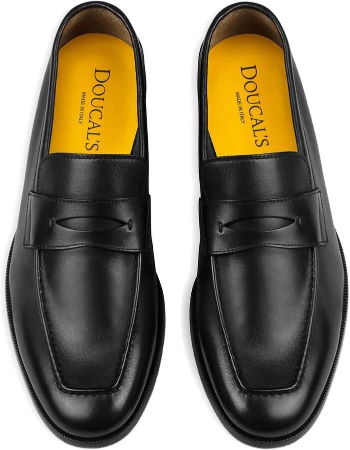 Doucal's Leren loafers Zwart - Foto 2