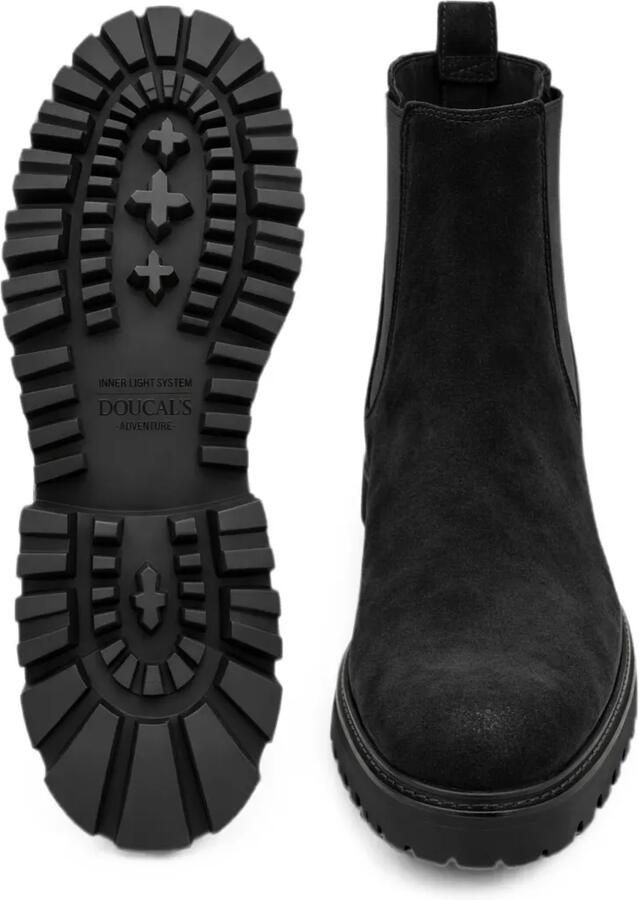 Doucal's Leren loafers Zwart - Foto 3