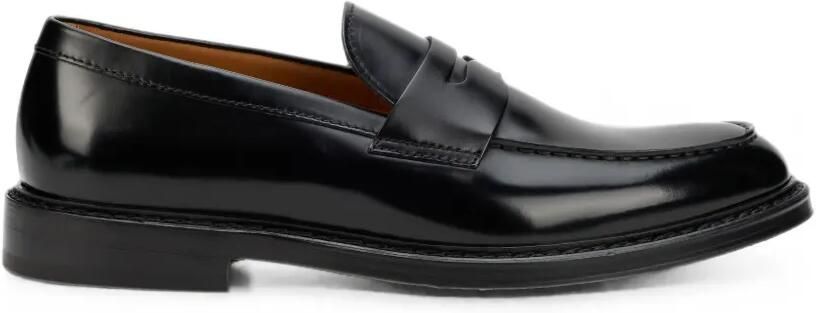 Doucal's Leren loafers Zwart