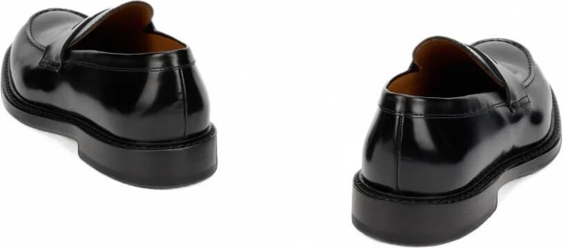 Doucal's Leren loafers Zwart - Foto 3