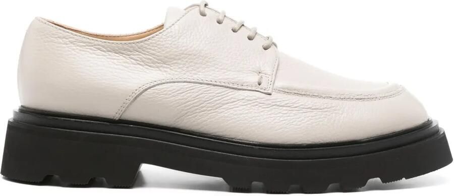 Doucal's Leren Oxford schoenen Beige