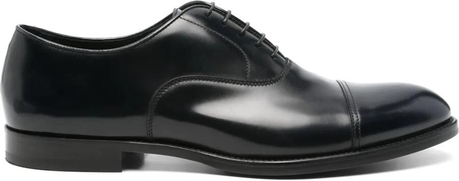 Doucal's Leren Oxford schoenen Blauw