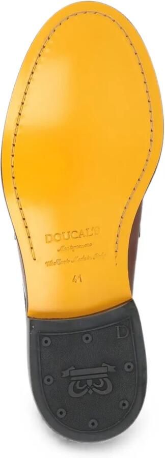 Doucal's Leren penny loafers Bruin - Foto 3