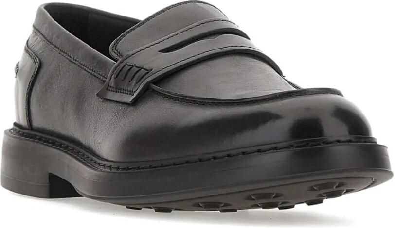 Doucal's Leren penny loafers Zwart - Foto 4
