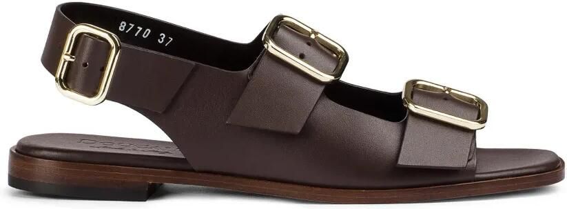 Doucal's Leren sandalen Bruin