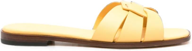 Doucal's Leren sandalen Geel