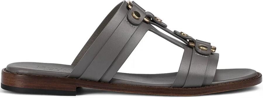 Doucal's Leren sandalen Grijs