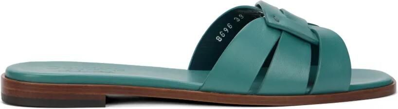 Doucal's Leren sandalen Groen