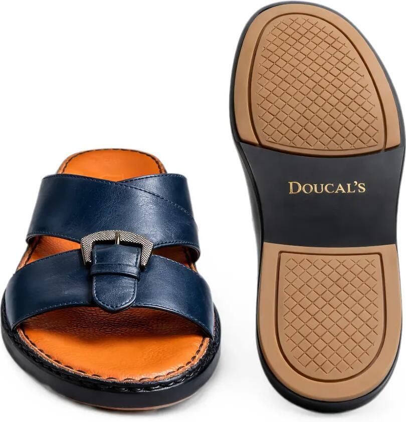 Doucal's Leren sandalen met gesp Blauw - Foto 2