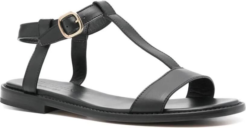 Doucal's Leren sandalen met gesp Zwart - Foto 3
