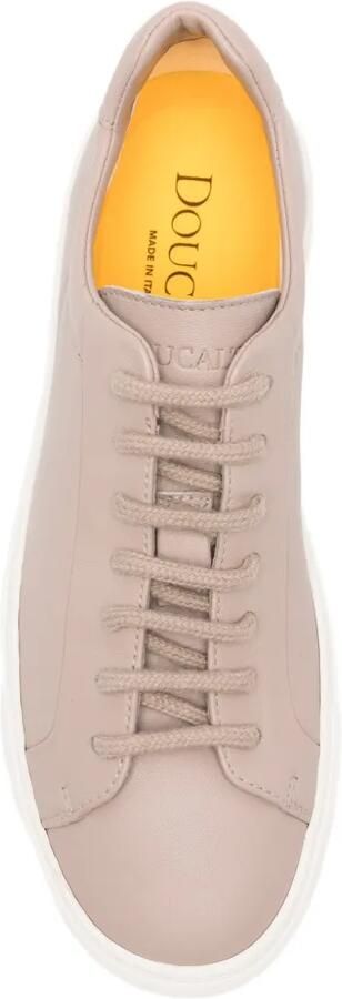 Doucal's Leren sneakers Beige - Foto 3