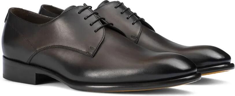 Doucal's Leren veterschoenen Zwart - Foto 3
