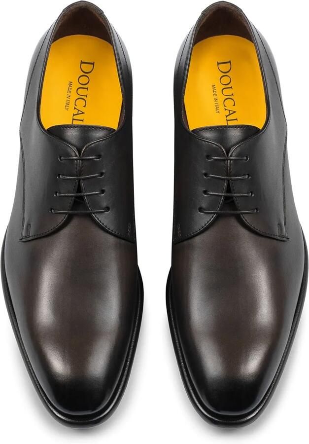 Doucal's Leren veterschoenen Zwart - Foto 2