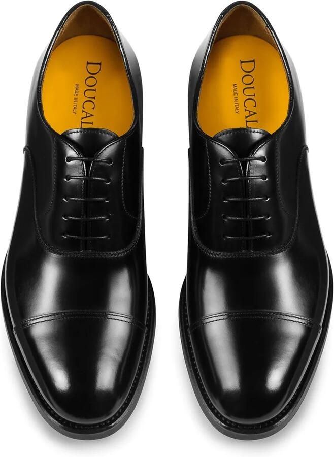 Doucal's Leren veterschoenen Zwart - Foto 2