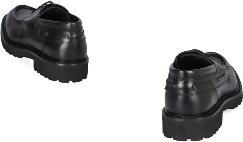 Doucal's Leren veterschoenen Zwart - Foto 2