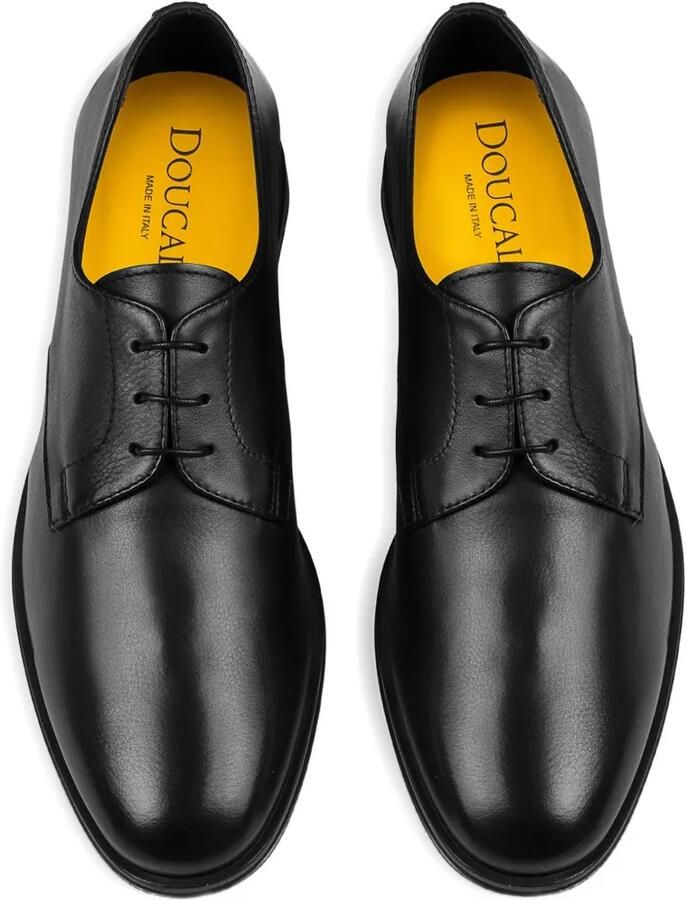 Doucal's Leren veterschoenen Zwart - Foto 2