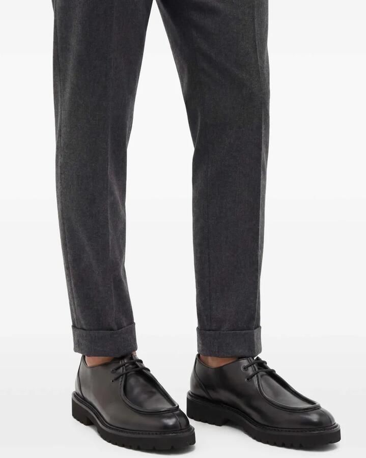 Doucal's Leren veterschoenen Zwart - Foto 2