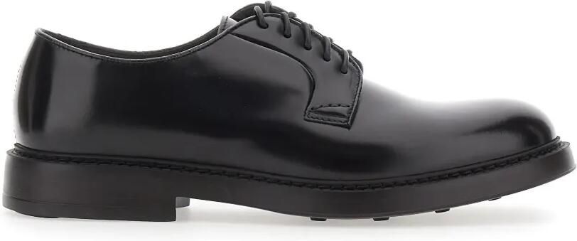 Doucal's Leren veterschoenen Zwart - Foto 4