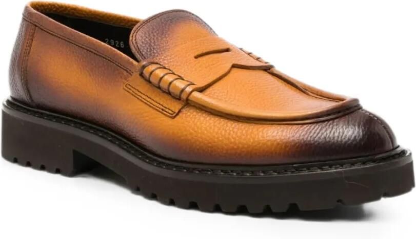 Doucal's Loafers met chunky zool Bruin - Foto 2