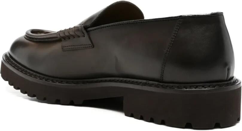 Doucal's Loafers met chunky zool Bruin - Foto 2