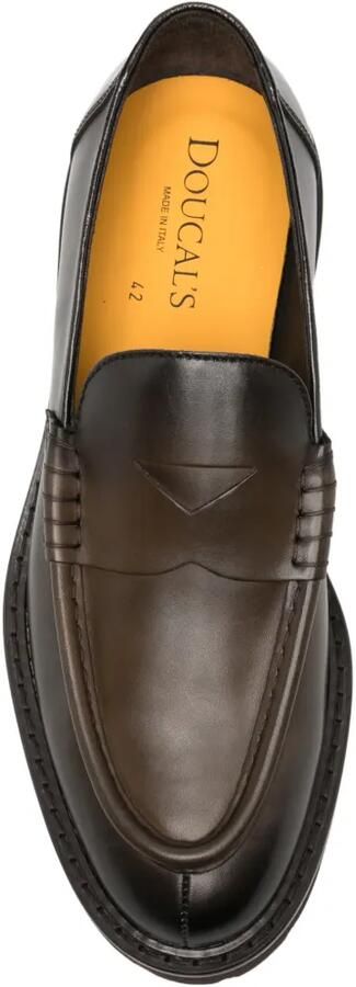 Doucal's Loafers met chunky zool Bruin - Foto 4