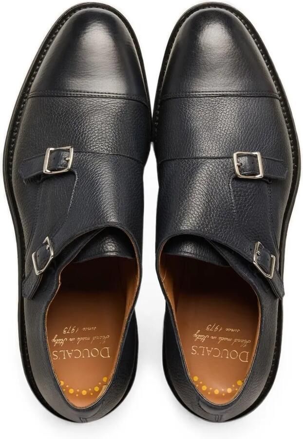 Doucal's Loafers met dubbele gesp en gespbandje Blauw - Foto 3