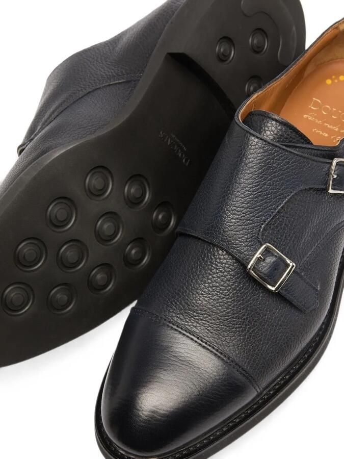 Doucal's Loafers met dubbele gesp en gespbandje Blauw - Foto 2