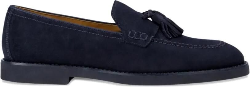 Doucal's Loafers met kwastje Blauw
