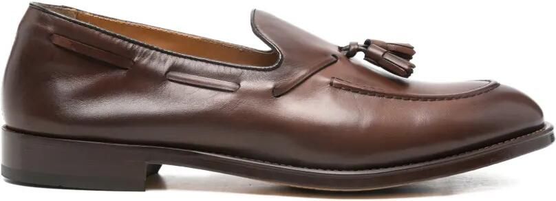 Doucal's Loafers met kwastjes Bruin