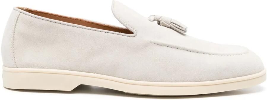 Doucal's Loafers met kwastjes Grijs