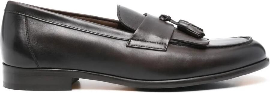 Doucal's Loafers met kwastjes Zwart