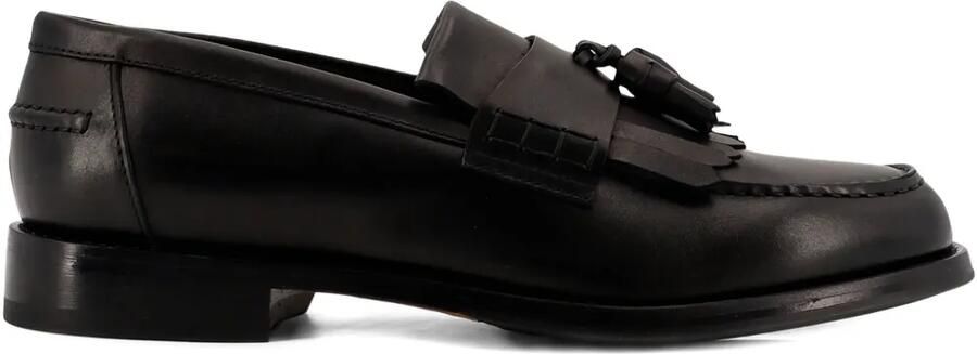 Doucal's Loafers met kwastjes Zwart