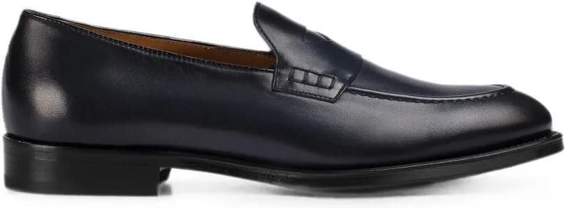 Doucal's Loafers met ronde neus Blauw
