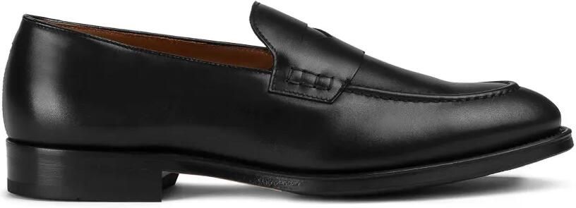 Doucal's Loafers met ronde neus Zwart