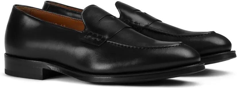Doucal's Loafers met ronde neus Zwart - Foto 3