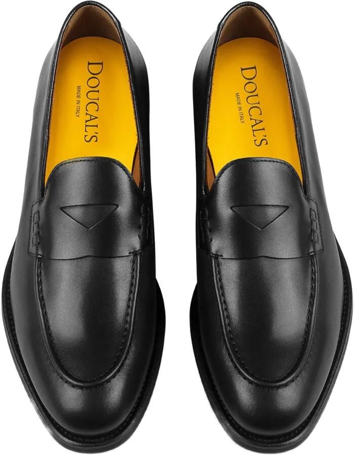 Doucal's Loafers met ronde neus Zwart - Foto 2