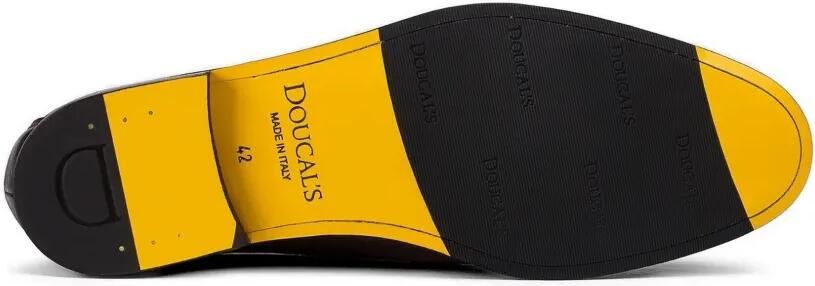 Doucal's Loafers van bewerkt leer Bruin - Foto 4