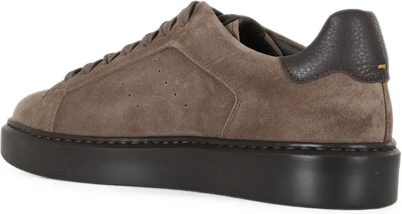 Doucal's Low-top sneakers met suède finish Bruin - Foto 3