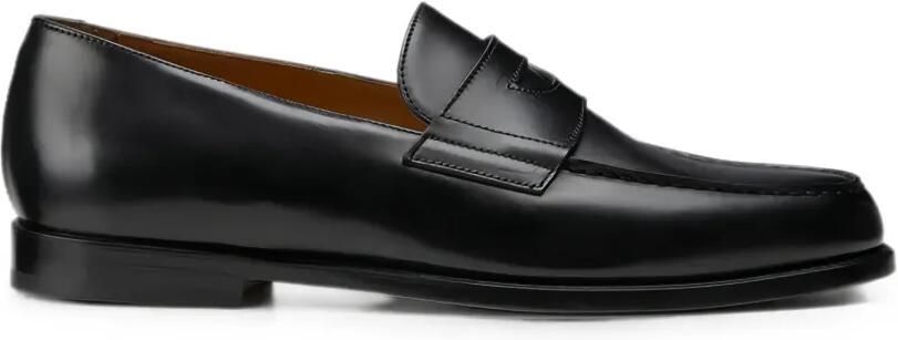 Doucal's Mario 50 penny loafers Zwart