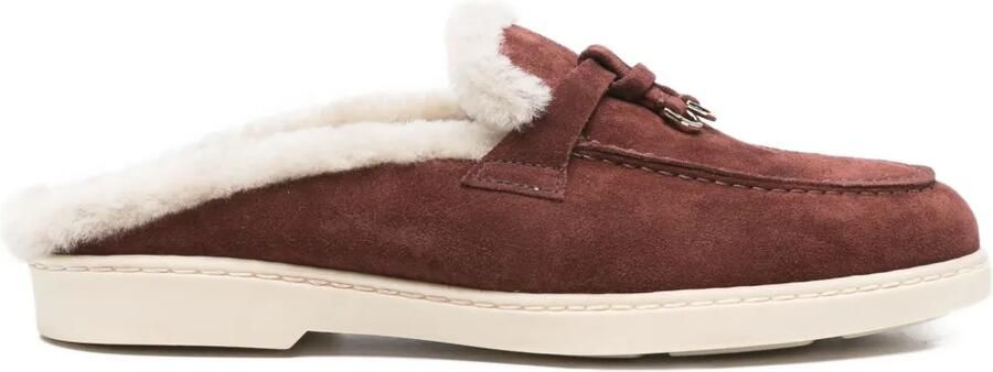 Doucal's Muiltjes met afwerking Rood