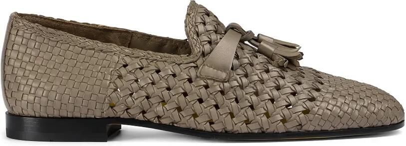 Doucal's Openwork loafers met kwastje Beige