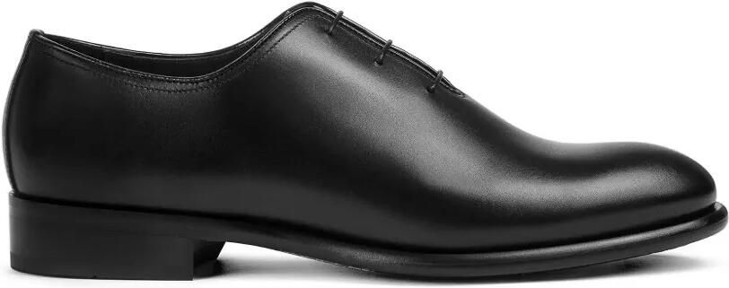 Doucal's Oxford leren veterschoenen Zwart