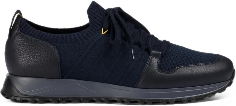 Doucal's Gebreide sneakers met vlakken Blauw