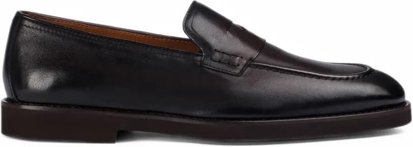 Doucal's Leren loafers Bruin