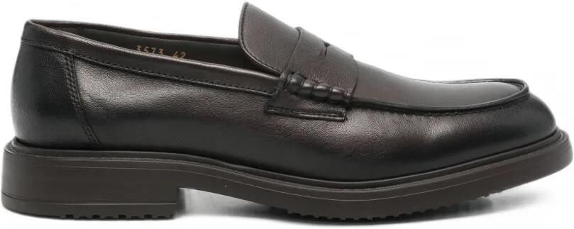 Doucal's penny leather loafers Bruin