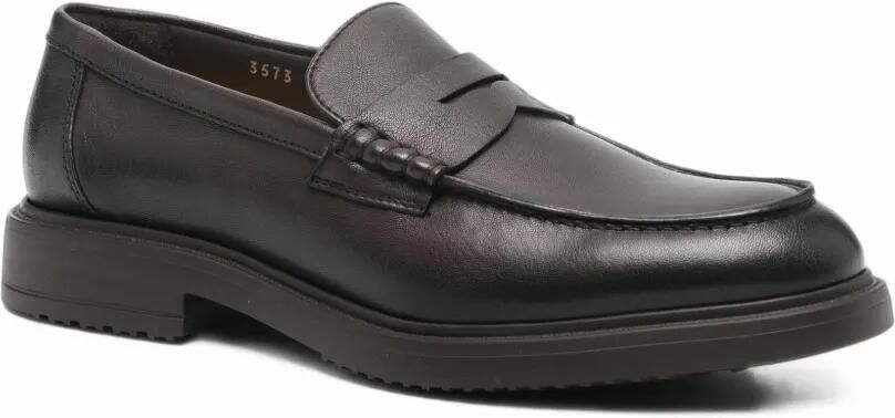 Doucal's penny leather loafers Bruin - Foto 3