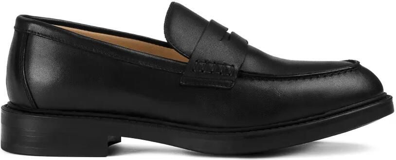 Doucal's Leren loafers Zwart