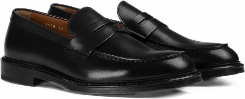Doucal's Leren loafers Zwart - Foto 3