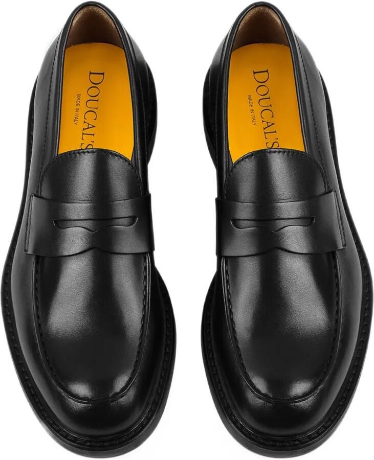 Doucal's Leren loafers Zwart - Foto 2